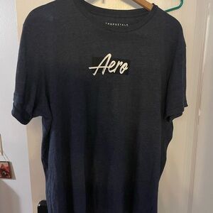 Aeropostale Navy Blue Short Sleeve Tee